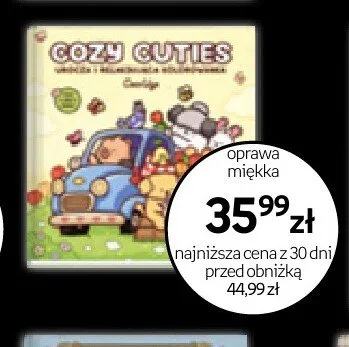 Książka Cozy Cuties promocja w Empik