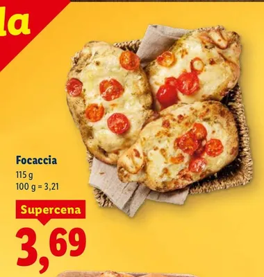 Focaccia Lidl promocja w Lidl