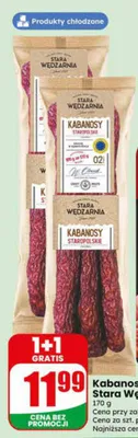 Kabanosy staropolskie Stara Wędzarnia promocja w Dino