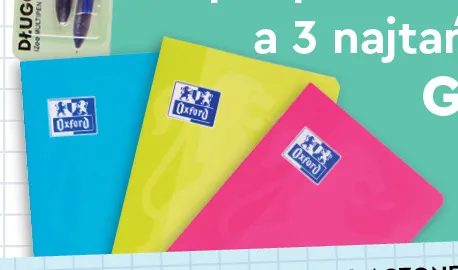 Zeszyt Oxford promocja w Biedronka