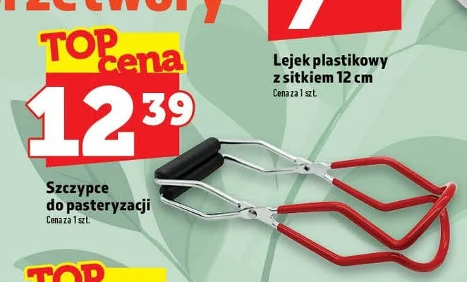 Szczypce do pasteryzacji promocja w TOPAZ