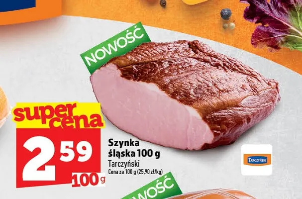 Szynka śląska Tarczyński promocja w TOPAZ