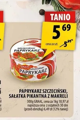 Paprykarz szczeciński Graal promocja w Arhelan