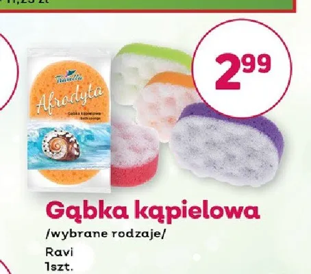 Gąbka kąpielowa Ravi promocja w Bliski