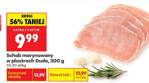 Schab marynowany w plastrach promocja w Biedronka