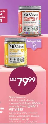 Suplementy diety VIT VIBES suplementy diety w formie żelków wspierające zdrowie organizmu, 60 szt promocja w Makro