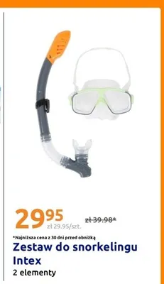 Zestaw do snorkelingu Intex promocja w Action