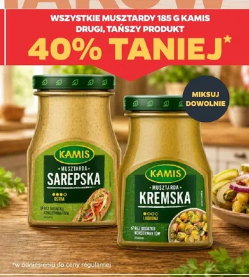Musztarda Sarepska Kamis promocja w Netto