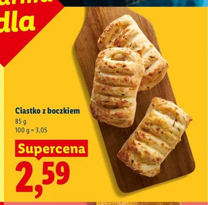 Ciastko z boczkiem promocja w Lidl