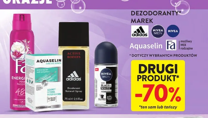 Dezodorant Fa Pink Passion promocja w Intermarche