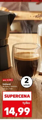 Szklanki do kawy i herbaty 2-pak 0,335 l promocja w Kaufland