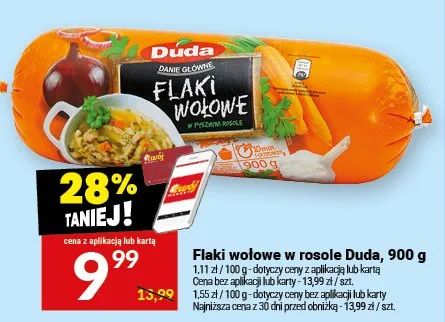 Flaki wołowe w rosole promocja w Twój Market
