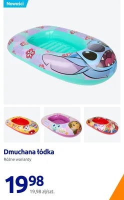 Dmuchana łódka Koci Domek Gabi promocja w Action