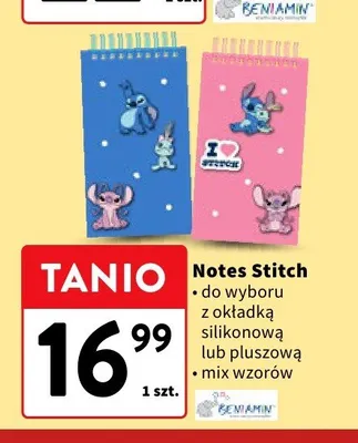 Notes Stitch promocja w Intermarche