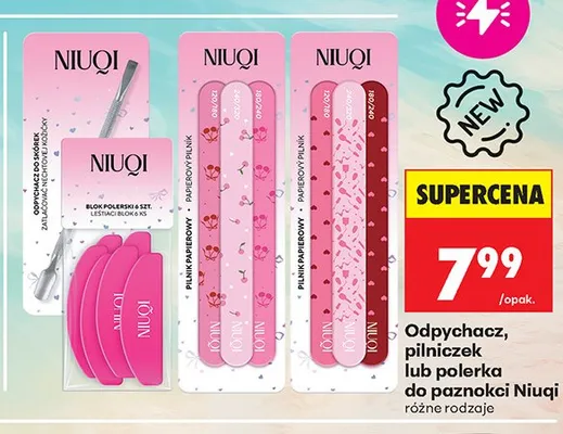 Polerka do paznokci Niuqi promocja w Biedronka