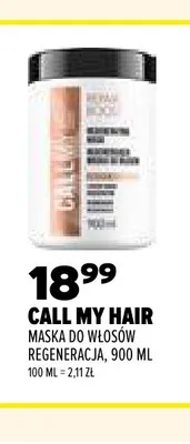 Maska do włosów regeneracja Call My Hair promocja w Drogerie Natura