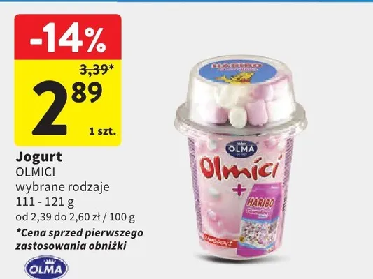 Jogurt promocja w Intermarche