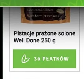 Pistacje prażone solone Well Done promocja w Stokrotka