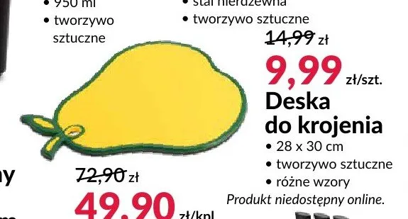 Deska do krojenia promocja w Salony Agata