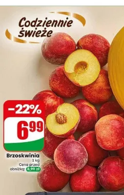 Brzoskwinia promocja w Dino