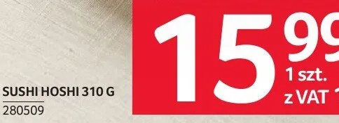 Sushi Hoshi promocja w Selgros