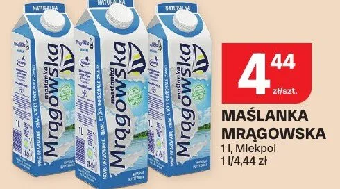 Maślanka mrągowska promocja w Chorten