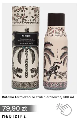 Butelka termiczna ze stali nierdzewnej Medicine 500 ml promocja w Medicine