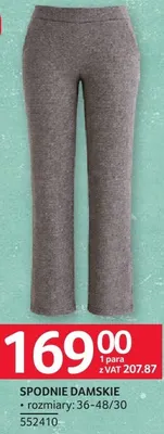 Spodnie damskie promocja w Selgros