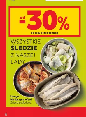 Śledzie z naszej lady promocja w Kaufland