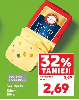 Ser Rycki Edam promocja w Kaufland