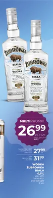 Wódka Żubrówka Biała promocja w Duży Ben