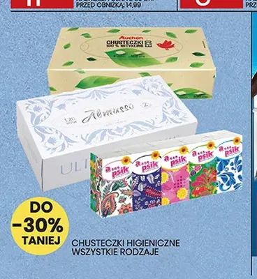 Chusteczki higieniczne promocja w Wafelek