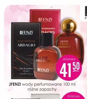 Woda perfumowana JFenzi promocja w Drogerie Jasmin