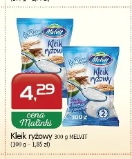 Kleik ryżowy Melvit promocja w MALINKA