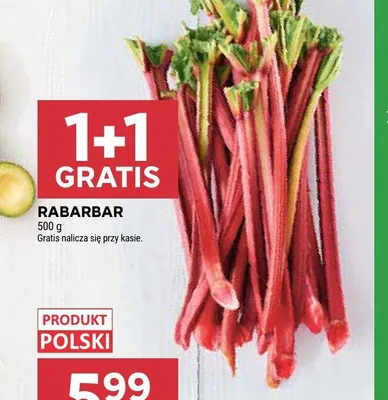 Rabarbar promocja w Stokrotka