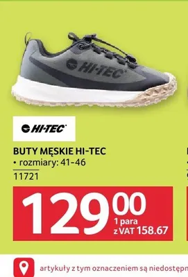 Buty męskie Hi-Tec promocja w Selgros