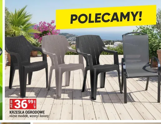 Krzesło ogrodowe promocja w Merkury Market