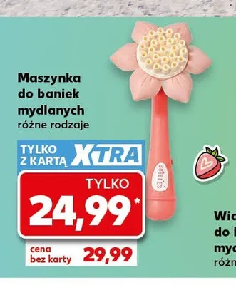 Maszynka do baniek mydlanych promocja w Kaufland