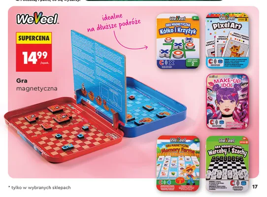 Gra magnetyczna WeVeel Memory Farma promocja w Biedronka
