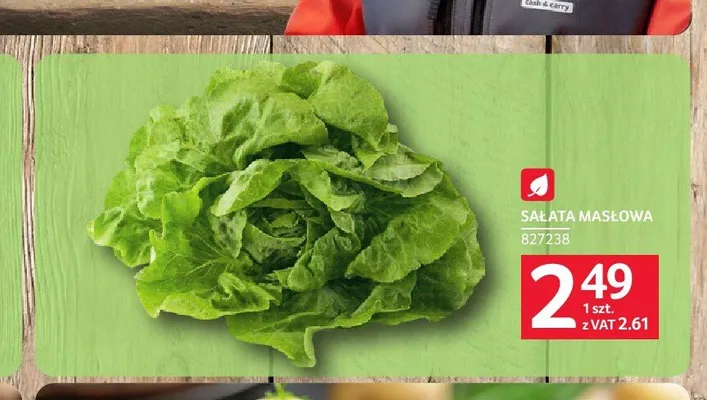 Sałata masłowa promocja w Selgros