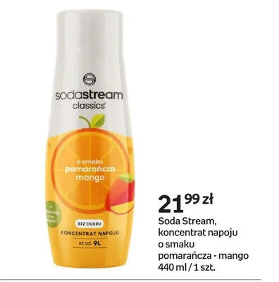 Koncentrat napoju o smaku pomarańcza - mango promocja w Empik