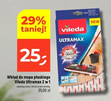 Wkład do mopa płaskiego 2 w 1 promocja w Dealz