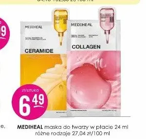Maska do twarzy w płachcie Mediheal Ceramide promocja w Drogerie Jasmin