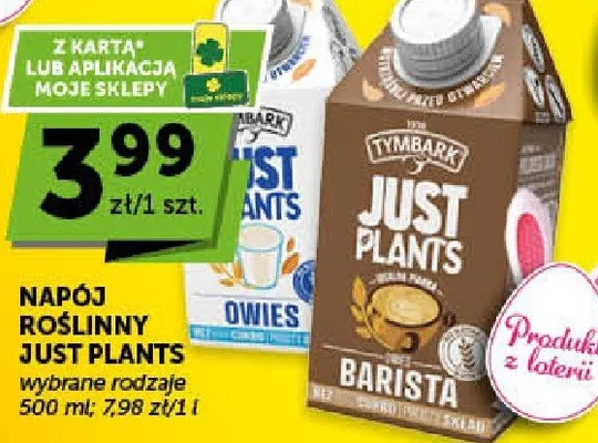 Napój roślinny Barista owsiany promocja w Euro Sklep