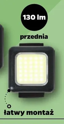 Lampa akumulatorowa przednia LED promocja w Netto