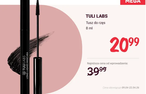 Tusz do rzęs promocja w Rossmann