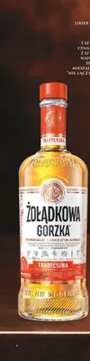 Likier Żołądkowa Gorzka Tradycyjna promocja w Dino