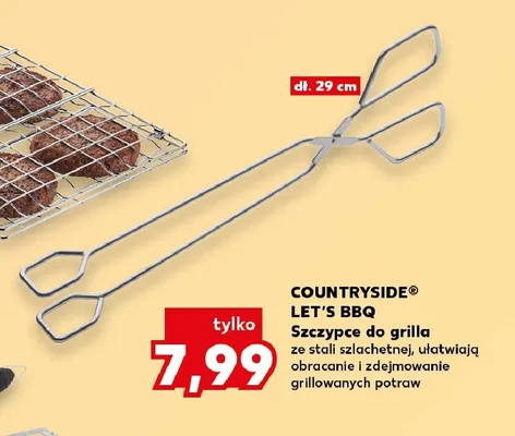Szczypce do grilla COUNTRYSIDE promocja w Kaufland