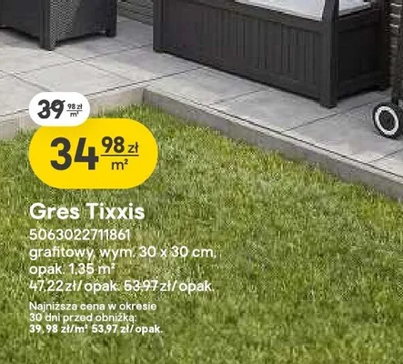 Gres Tixxis promocja w Castorama