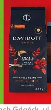 Kawa ziarnista Davidoff Brazil Espresso promocja w Kaufland